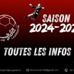 INFOS SAISON 2024/25